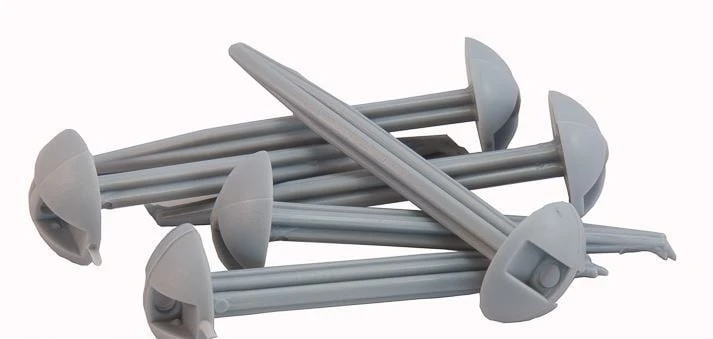 Campking Grondzeilpen Kunststof 10 Cm 6 St. 1 Campking Grondzeilpen Kunststof 10 Cm 6 St.