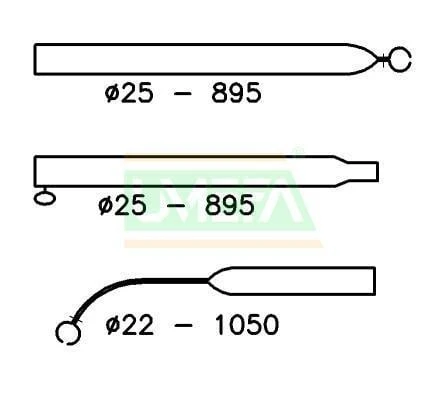 Campking Voortentspanstok Aluminium 2 Campking Voortentspanstok Aluminium - Afbeelding 2