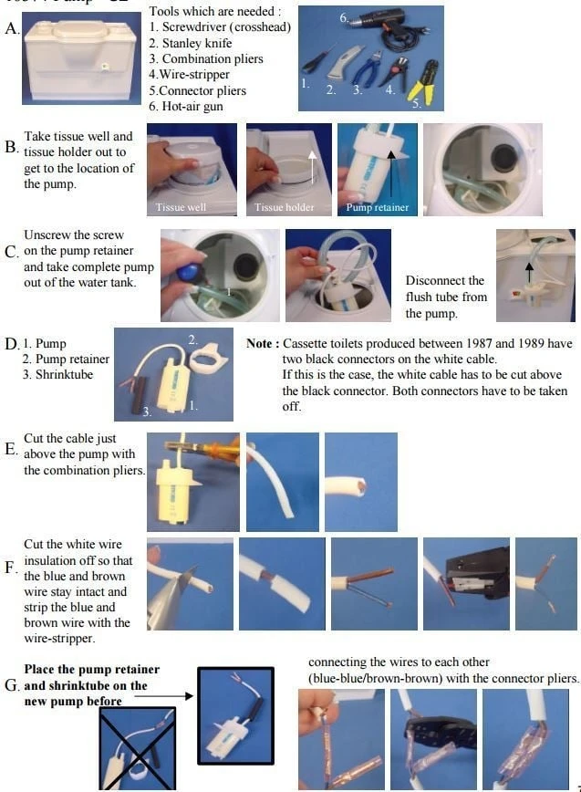 Thetford Pomp Compleet C2 402 2 Thetford Pomp Compleet C2 402 - Afbeelding 2