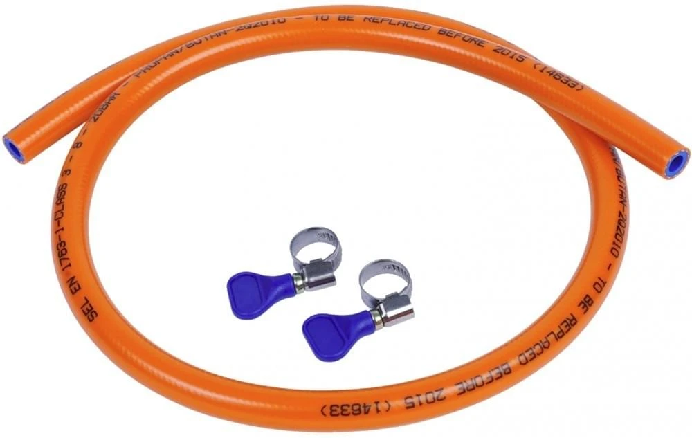 Badé Propaanslang 100cm Met Slangklemmen 1 Badé Propaanslang 100cm Met Slangklemmen