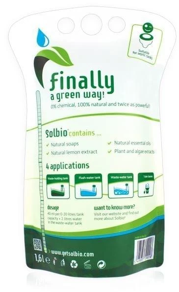 Solbio Toiletreiniger 1,6L 2 Solbio Toiletreiniger 1,6L - Afbeelding 2