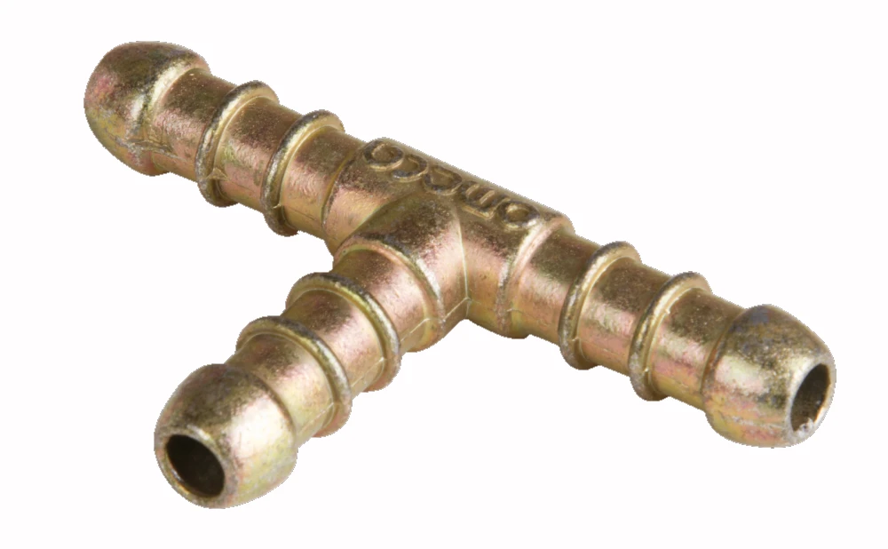 ML T-stuk Slangpilaar Gasslang 1 ML T-stuk Slangpilaar Gasslang