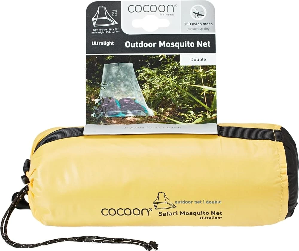 Cocoon Ultralight Mosquito Net Double Groen 2 Cocoon Ultralight Mosquito Net Double Groen - Afbeelding 2