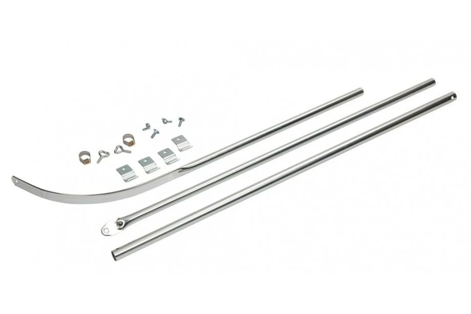 Campking Voortentspanstok Staal 1 Campking Voortentspanstok Staal