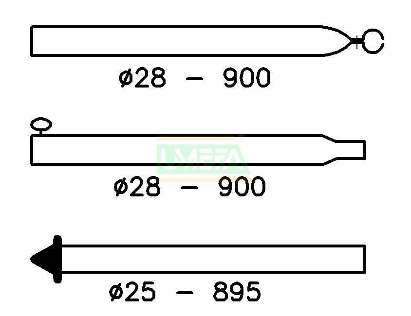 Campking Stormstok Aluminium 1 Campking Stormstok Aluminium