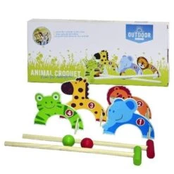 Outdoor Play Croquet Set