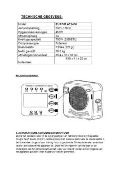 Eurom AC2401 - Split Airco Caravan 18 Eurom AC2401 - Split Airco Caravan -Klean Kanteen Winkel 34114 eurom ac2400 split airco caravan