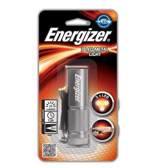 Energizer Metalen 3 LED Zaklamp 3 Energizer Metalen 3 LED Zaklamp - Afbeelding 3