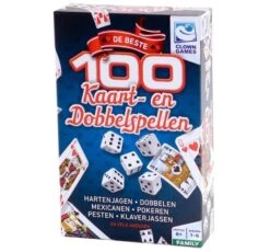 Clown 100 Kaart&Dobbel Spellen