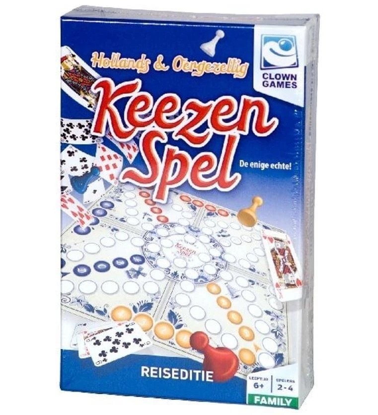Clown Keezenspel Reiseditie 1 Clown Keezenspel Reiseditie