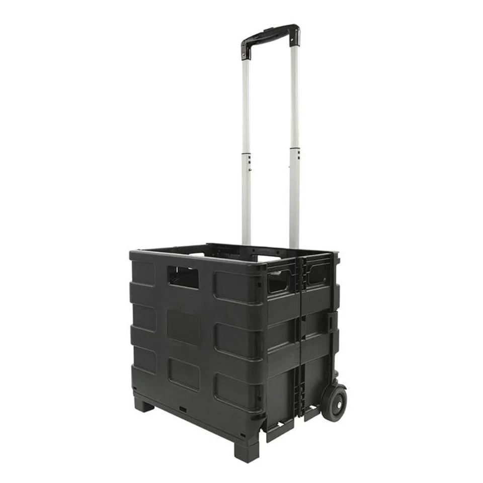 ProPlus Transport Trolley Met Inklapbare Krat 1 ProPlus Transport Trolley Met Inklapbare Krat