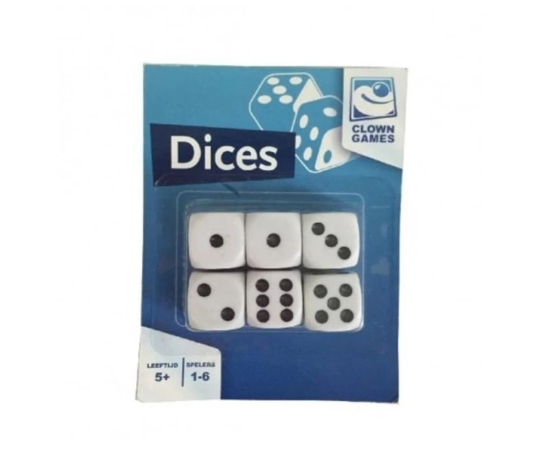 Clown Dobbelstenen 1 Clown Dobbelstenen