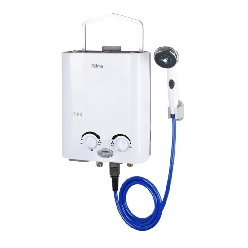 Qlima PGWH1010 Mobiele Geiser 1 Qlima PGWH1010 Mobiele Geiser
