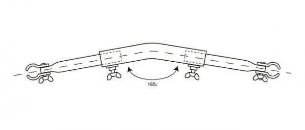 Dorema Knikstang Uitbouw 4-poots 1 Dorema Knikstang Uitbouw 4-poots