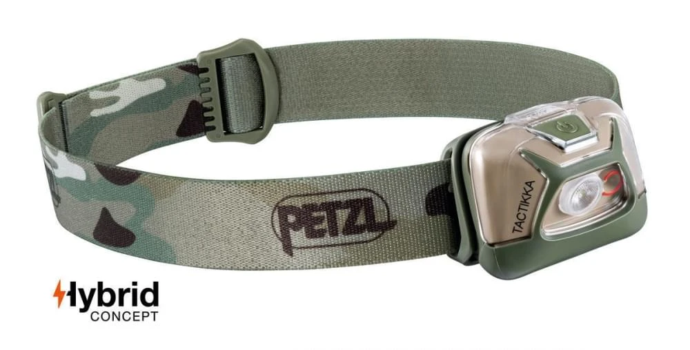 Petzl Tactikka 300 Hoofdlamp Camouflage 1 Petzl Tactikka 300 Hoofdlamp Camouflage