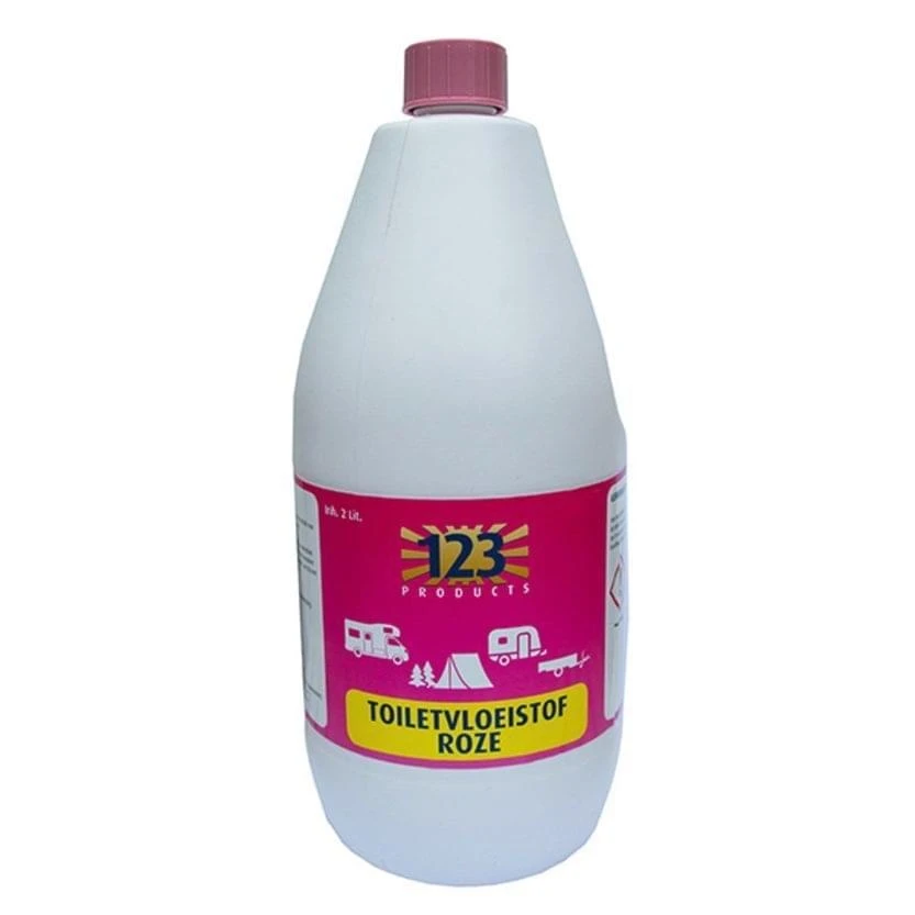 123 Spoelvloeistof Roze 2 Liter 1 123 Spoelvloeistof Roze 2 Liter
