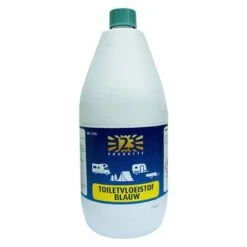 123 Toiletvloeistof Blauw 2 Liter