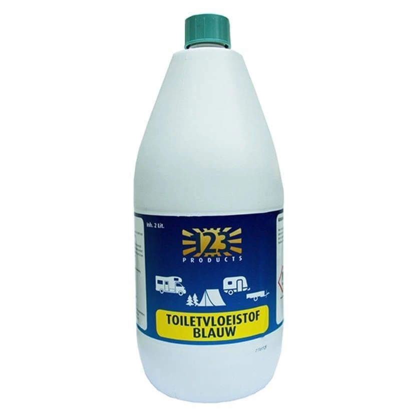 123 Toiletvloeistof Blauw 2 Liter 1 123 Toiletvloeistof Blauw 2 Liter