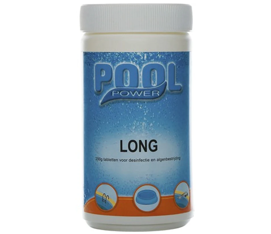 Pool Power Chloortabletten Long 1kg 1 Pool Power Chloortabletten Long 1kg