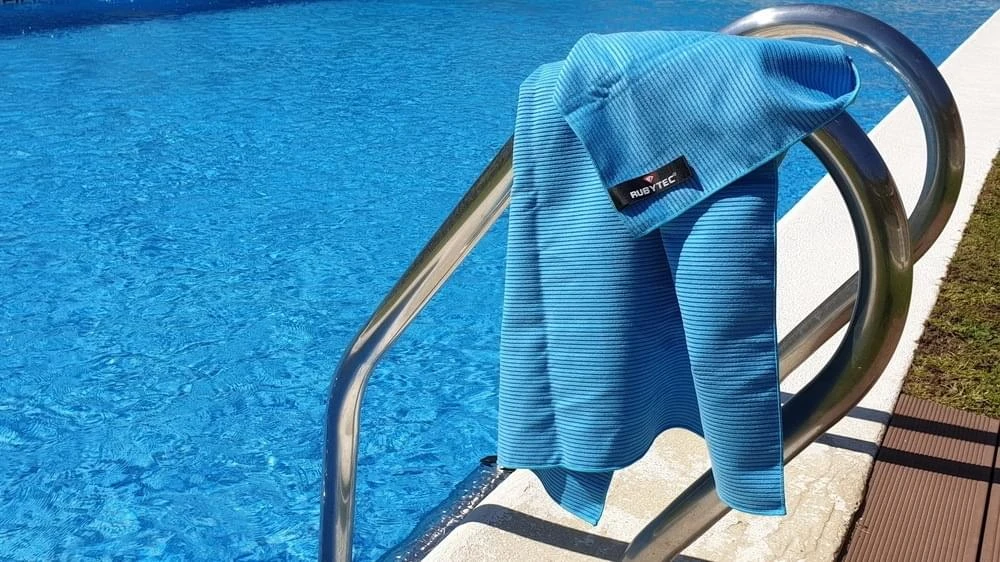 Rubytec Marlin Deluxe Compact Towel Blue L 3 Rubytec Marlin Deluxe Compact Towel Blue L - Afbeelding 3