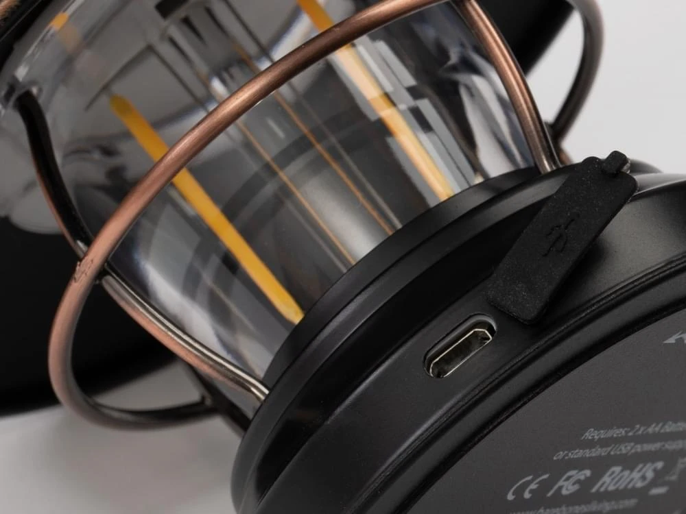 Barebones Mini Edison Oplaadbare Hanglamp - Rood 3 Barebones Mini Edison Oplaadbare Hanglamp - Rood - Afbeelding 3