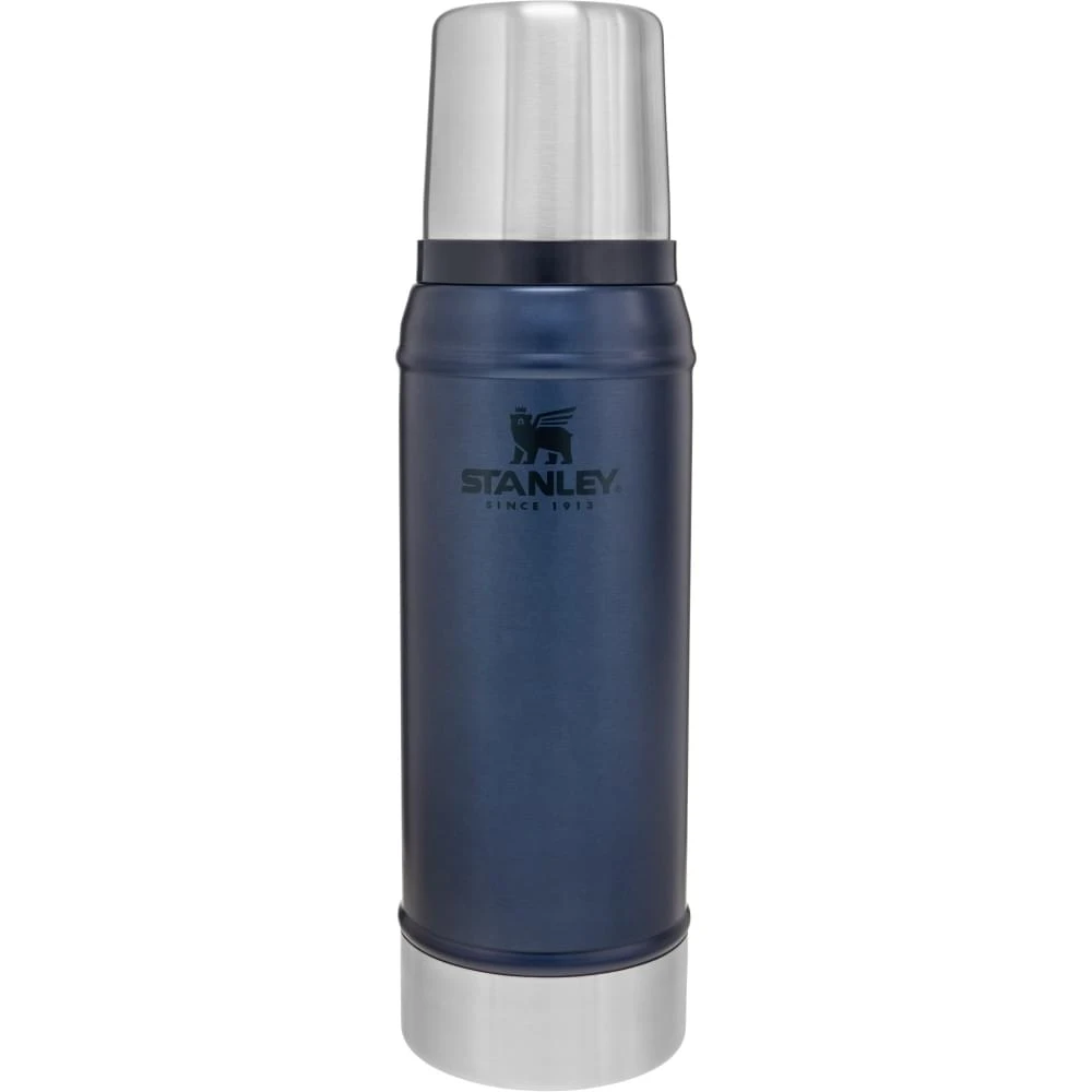 Stanley The Legendary Classic Bottle 0.75 L Blauw 1 Stanley The Legendary Classic Bottle 0.75 L Blauw