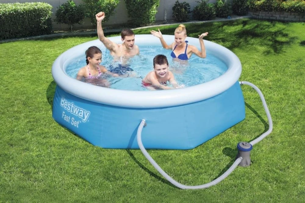 Bestway Zwembad Fast Set Set Rond 244 4 Bestway Zwembad Fast Set Set Rond 244 - Afbeelding 4