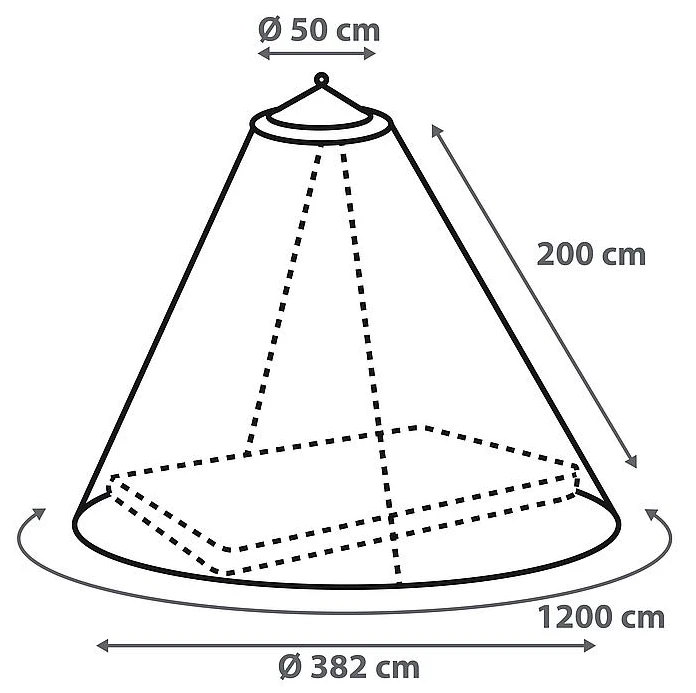 Bo-Travel Muskietennet Rond 4 Bo-Travel Muskietennet Rond - Afbeelding 4