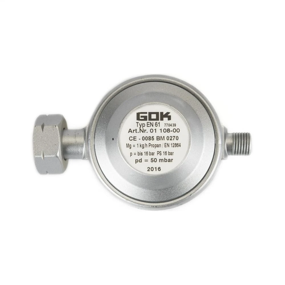 Gok Drukregelaar 30mb X 1/4 L 1 Gok Drukregelaar 30mb X 1/4 L