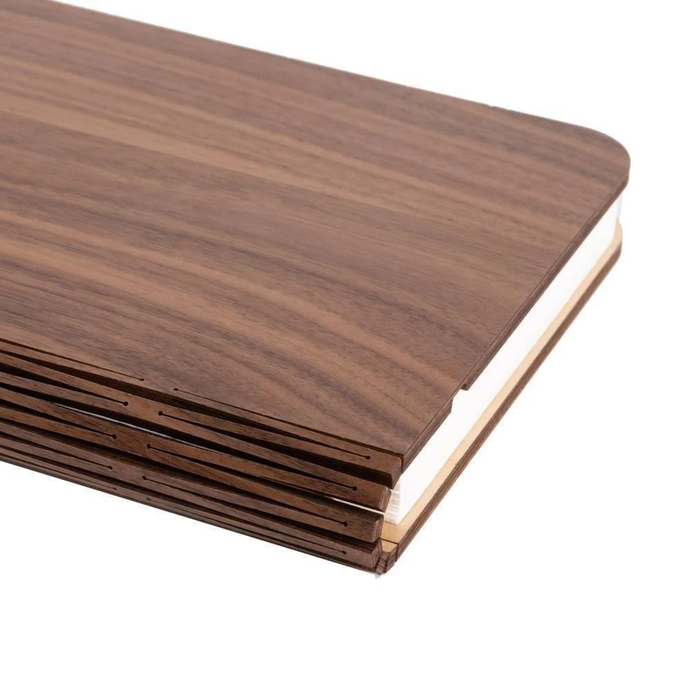 LEDR Boek Lamp Walnut Medium 2 LEDR Boek Lamp Walnut Medium - Afbeelding 2