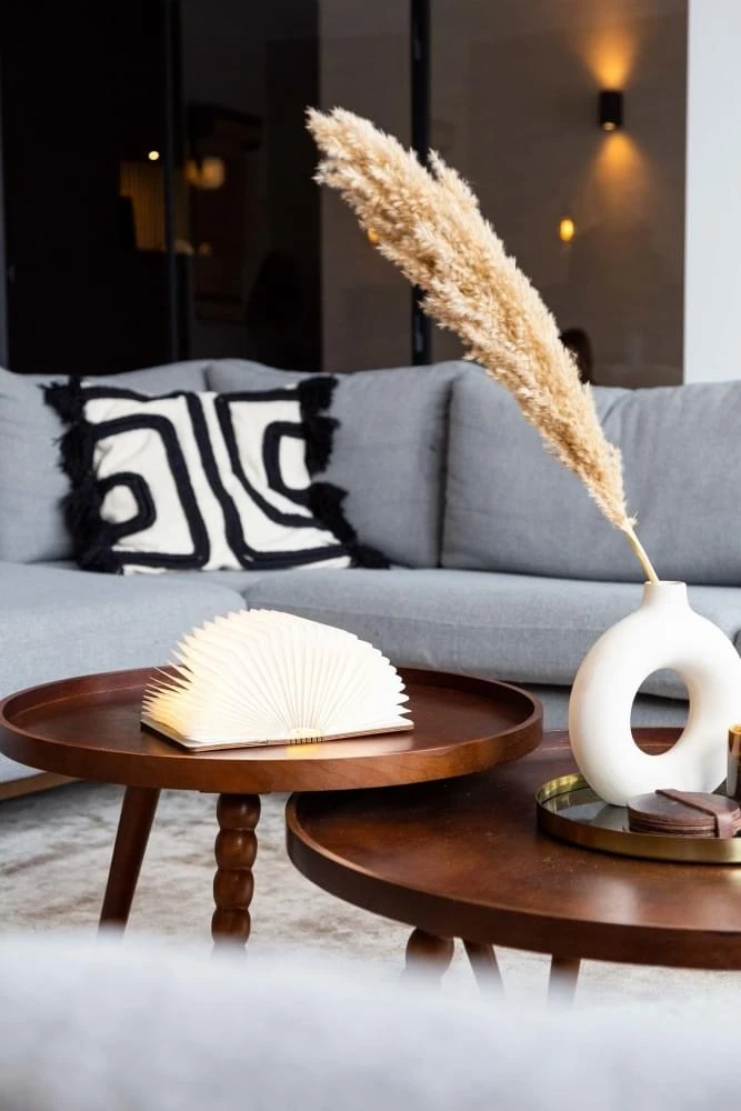 LEDR Boek Lamp Walnut Medium 4 LEDR Boek Lamp Walnut Medium - Afbeelding 4