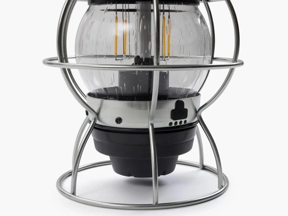Barebones Railroad Lantern - Olive 4 Barebones Railroad Lantern - Olive - Afbeelding 4