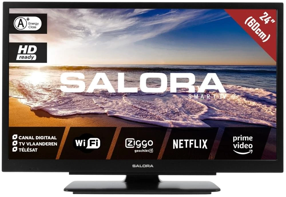 Salora 24 Inch Smart TV Met DVD 1 Salora 24 Inch Smart TV Met DVD