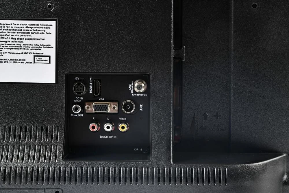 Salora 24 Inch Smart TV Met DVD 5 Salora 24 Inch Smart TV Met DVD - Afbeelding 5