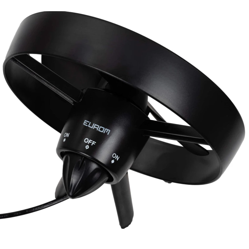 Eurom Safe-Blade Fan Black Ventilator 5 Eurom Safe-Blade Fan Black Ventilator - Afbeelding 5