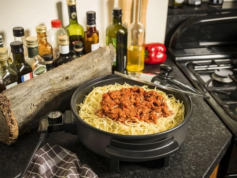 Bestron Elektrische Hapjes Pan Ø 30cm 2 Bestron Elektrische Hapjes Pan Ø 30cm - Afbeelding 2