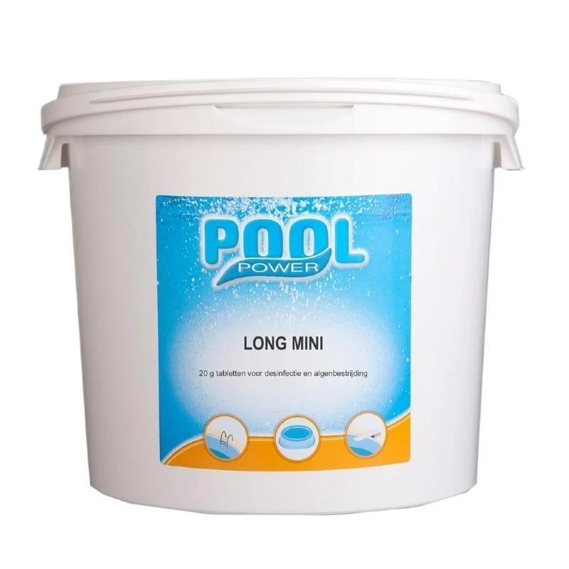 Pool Power Mini Chloortabletten 20 Gr. - 5 Kg 1 Pool Power Mini Chloortabletten 20 Gr. - 5 Kg