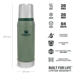 Stanley The Legendary Classic Bottle 0.75 L Groen 6 Stanley The Legendary Classic Bottle 0.75 L Groen -Klean Kanteen Winkel 81993 stanley the legendary classic bottle 0.75 ltr groen