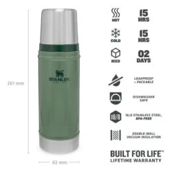 Stanley The Legendary Classic Bottle 0.47 L Groen 6 Stanley The Legendary Classic Bottle 0.47 L Groen -Klean Kanteen Winkel 81994 stanley the legendary classic bottle 0.47 ltr groen
