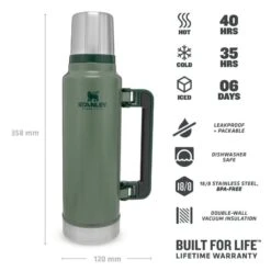 Stanley The Legendary Classic Bottle 1.4 L Groen 6 Stanley The Legendary Classic Bottle 1.4 L Groen -Klean Kanteen Winkel 82004 stanley the legendary classic bottle 1.4 l