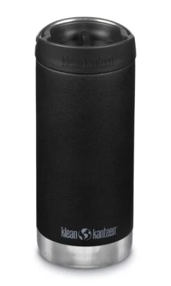 Klean Kanteen TKWide Isolatiefles 355 Ml Met Koffiedop Zwart