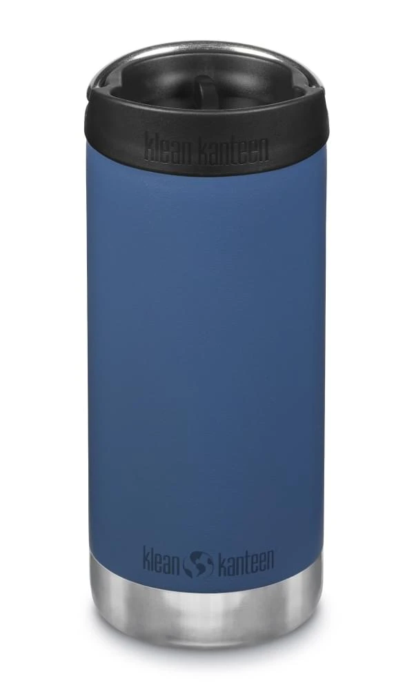 Klean Kanteen TKWide Isolatiefles 355 Ml Met Koffiedop Donkerblauw 1 Klean Kanteen TKWide Isolatiefles 355 Ml Met Koffiedop Donkerblauw