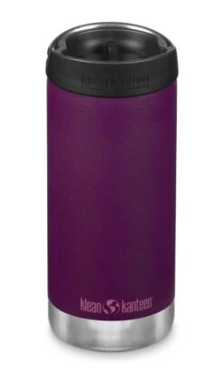 Klean Kanteen TKWide Isolatiefles 355 Ml Met Koffiedop Paars