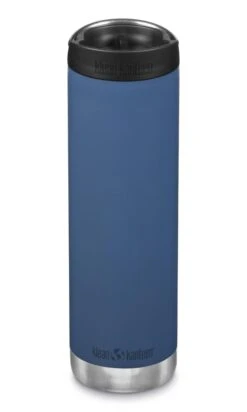 Klean Kanteen TKWide Isolatiefles 592 Ml Met Koffiedop Donkerblauw