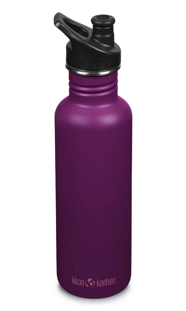 Klean Kanteen Classic Drinkfles Met Sportdop 800 Ml Paars 1 Klean Kanteen Classic Drinkfles Met Sportdop 800 Ml Paars