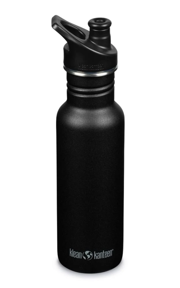 Klean Kanteen Classic Narrow Drinkfles Met Sportdop 532 Ml Zwart 1 Klean Kanteen Classic Narrow Drinkfles Met Sportdop 532 Ml Zwart