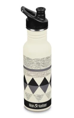 Klean Kanteen Classic Narrow Drinkfles Met Sportdop 532 Ml Beige