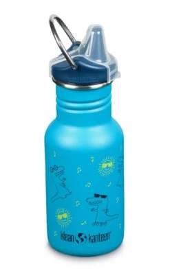 Klean Kanteen Classic Narrow Kinder Drinkfles Met Sippydop 355 Ml Blauw