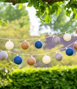 Cotton Ball Lights Outdoor Glamping Starter Kit Blauw 6 Cotton Ball Lights Outdoor Glamping Starter Kit Blauw -Klean Kanteen Winkel 85895 cotton ball lights outdoor glamping starter kit