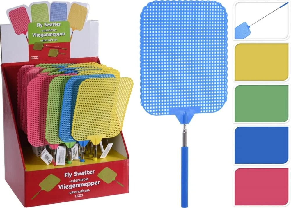 ML Vliegenmepper Uitschuifbaar XL 1 ML Vliegenmepper Uitschuifbaar XL